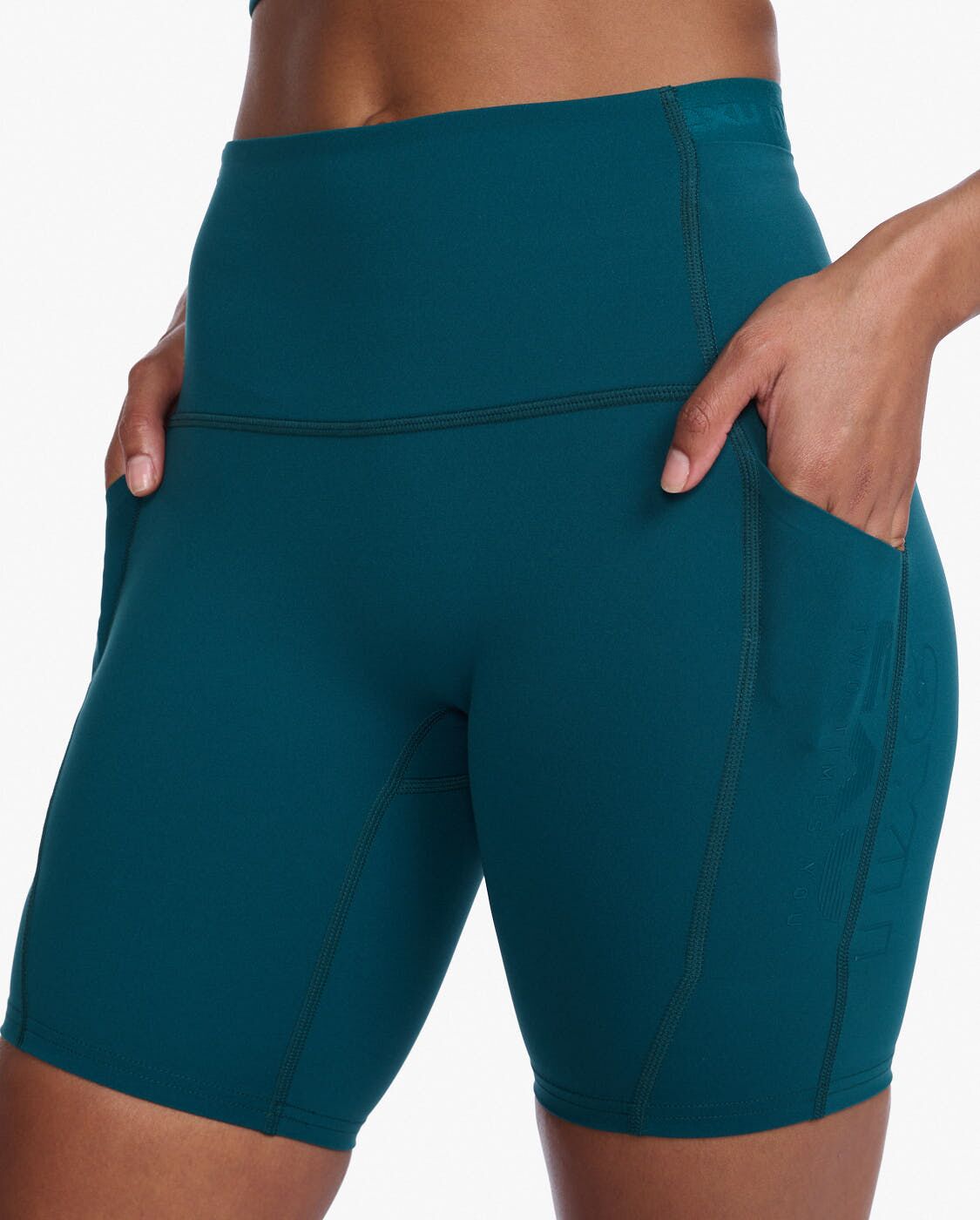 Biker Verde Hi-Rise