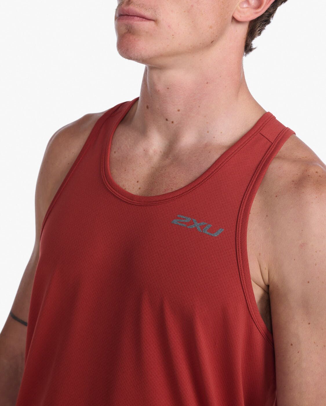 Playera sin manga light speed hombre